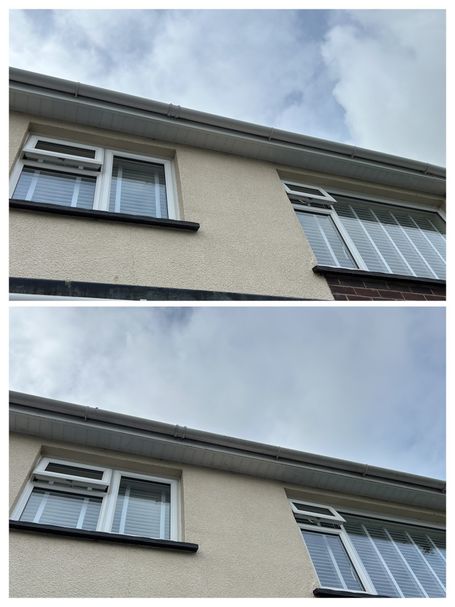 windows gutter on front of help