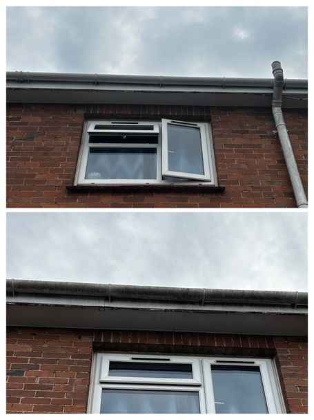 gutter window sky roof