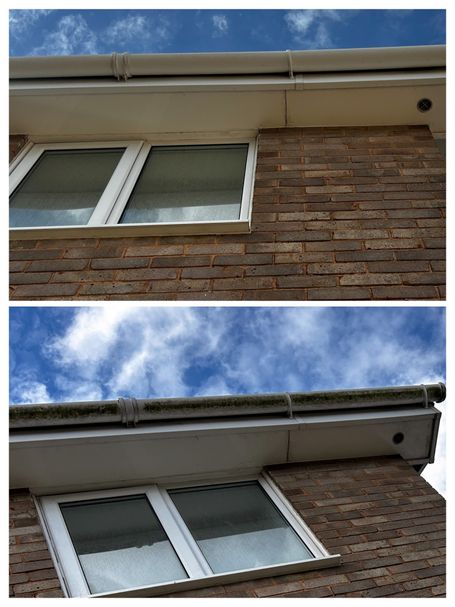 gutter window house