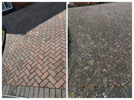 block paving driveway