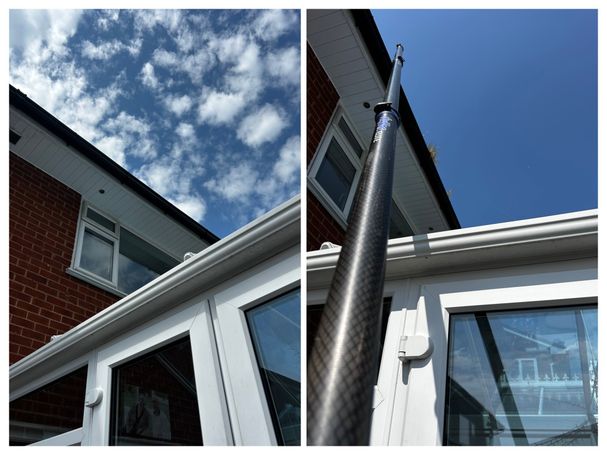 conservatory gutter house sky