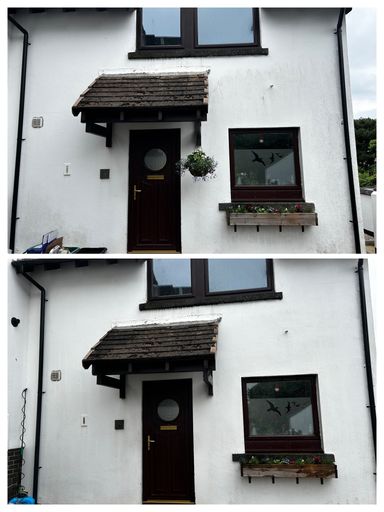 comparison front of house
