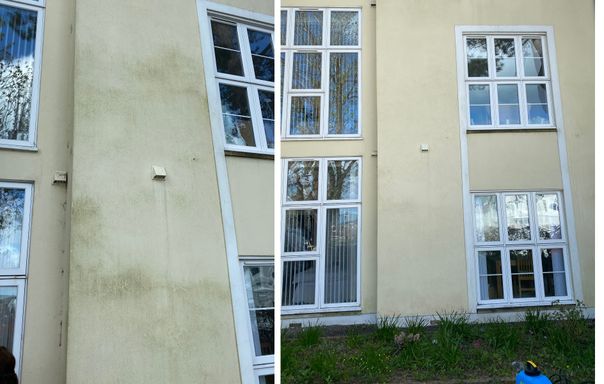 front of house windows