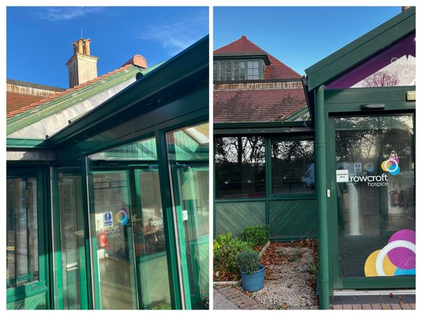 front of rowcroft building