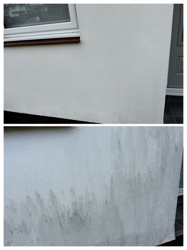 painted house wall
