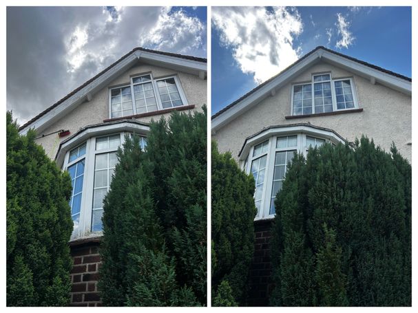 upvc cleaning before and after