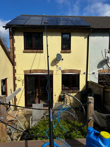back of a house 